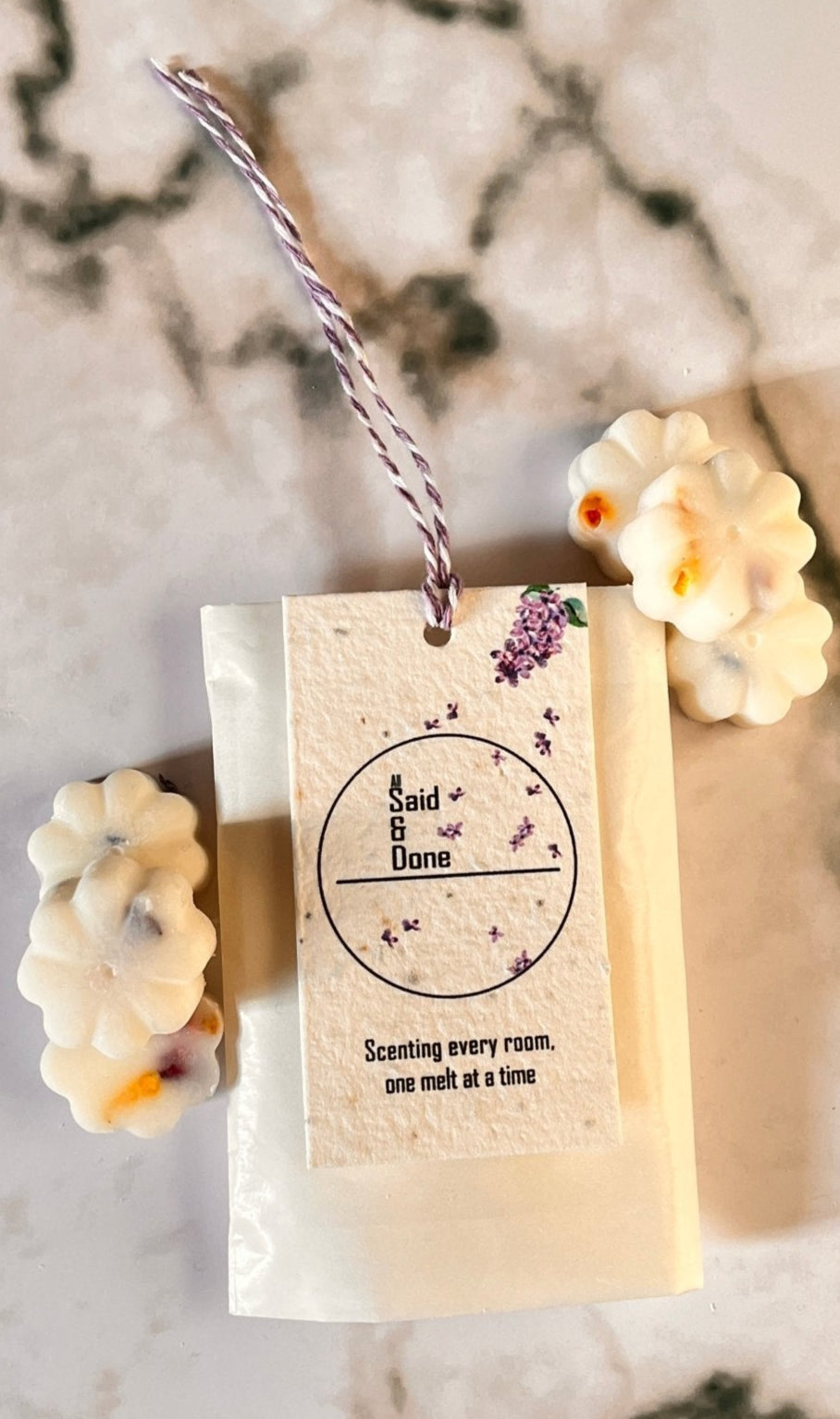 RASPBERRY, DATE, FIG, MUSK WAX MELTS - SWEET DREAMS - 6 per pack - All Said & DoneRASPBERRY, DATE, FIG, MUSK WAX MELTS - SWEET DREAMS - 6 per packAll Said & Done