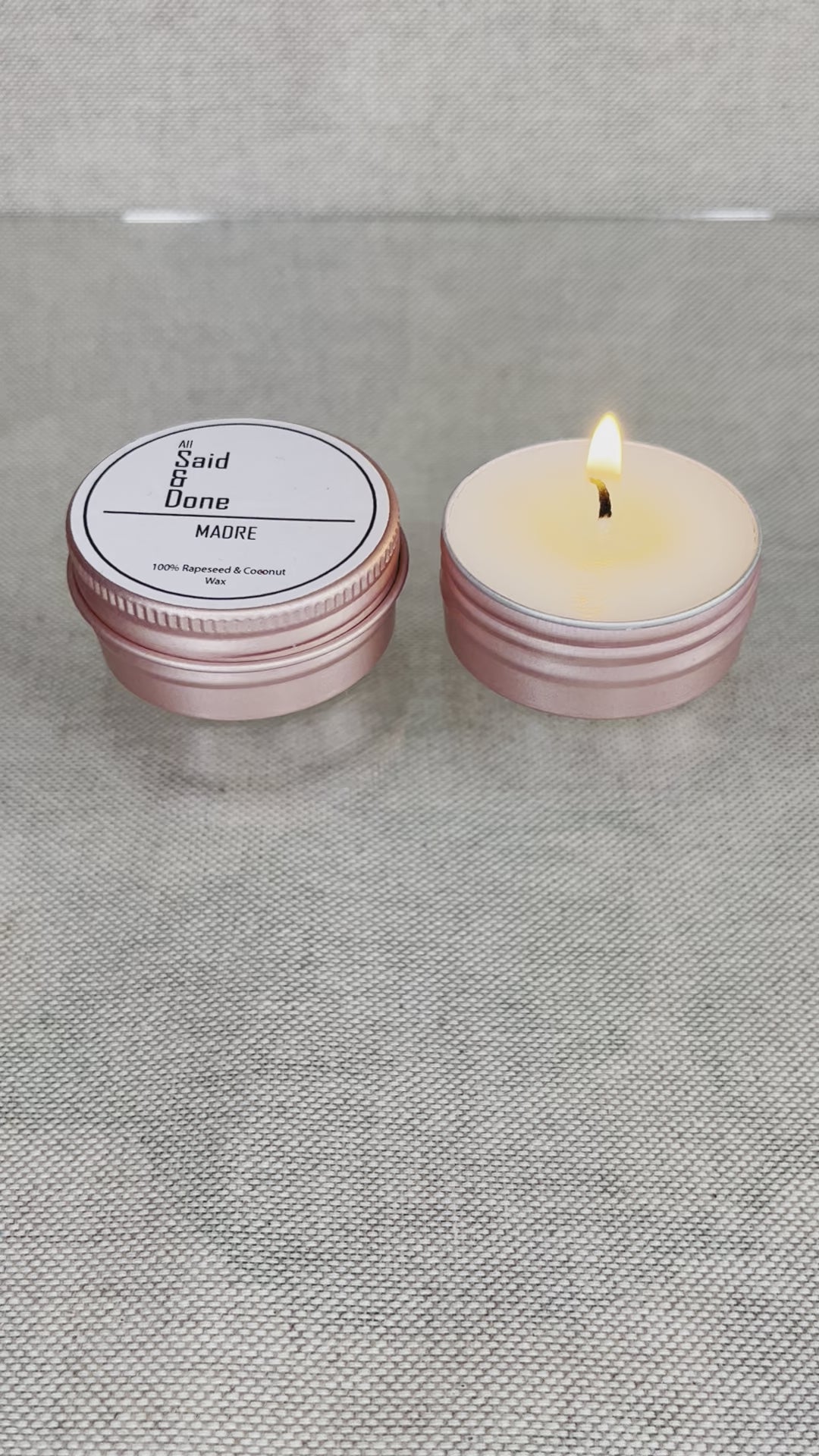 Plant based wax with vegan friendly scents. This Plum and Redberry scent gives a fresh and fruity aroma. Packaged in a pink tin with a seeded paper label in which you can grow British wildflower seeds.